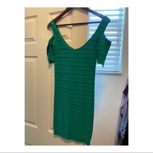 Arden B green tight dress